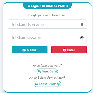 Register PGRI Kab. Bone - Persatuan Guru Republik Indonesia Cabang Kab. Bone